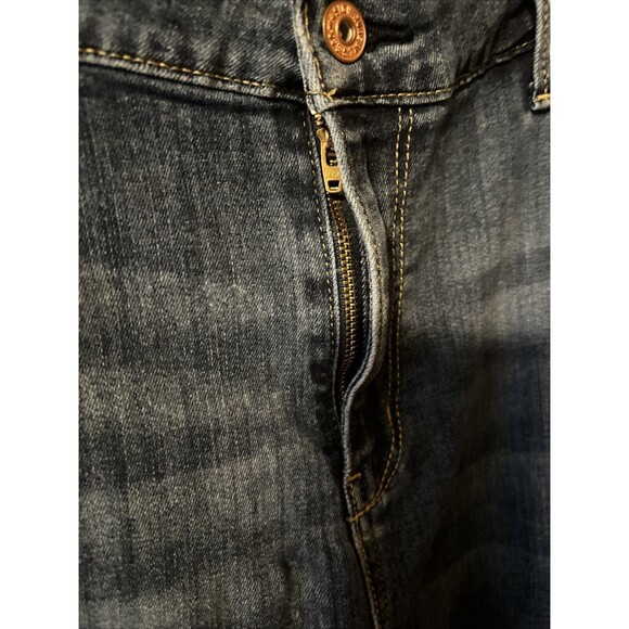 Woman Signature Levi Medium Wash Mid Rise Skinny Blue Jeans Size 22M Preowned - Picture 3 of 8